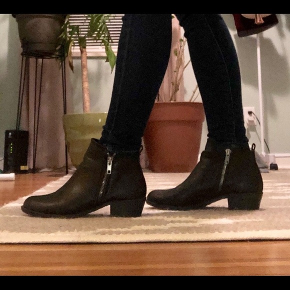 Madden Girl Shoes - Madden Girl Leather Black Booties